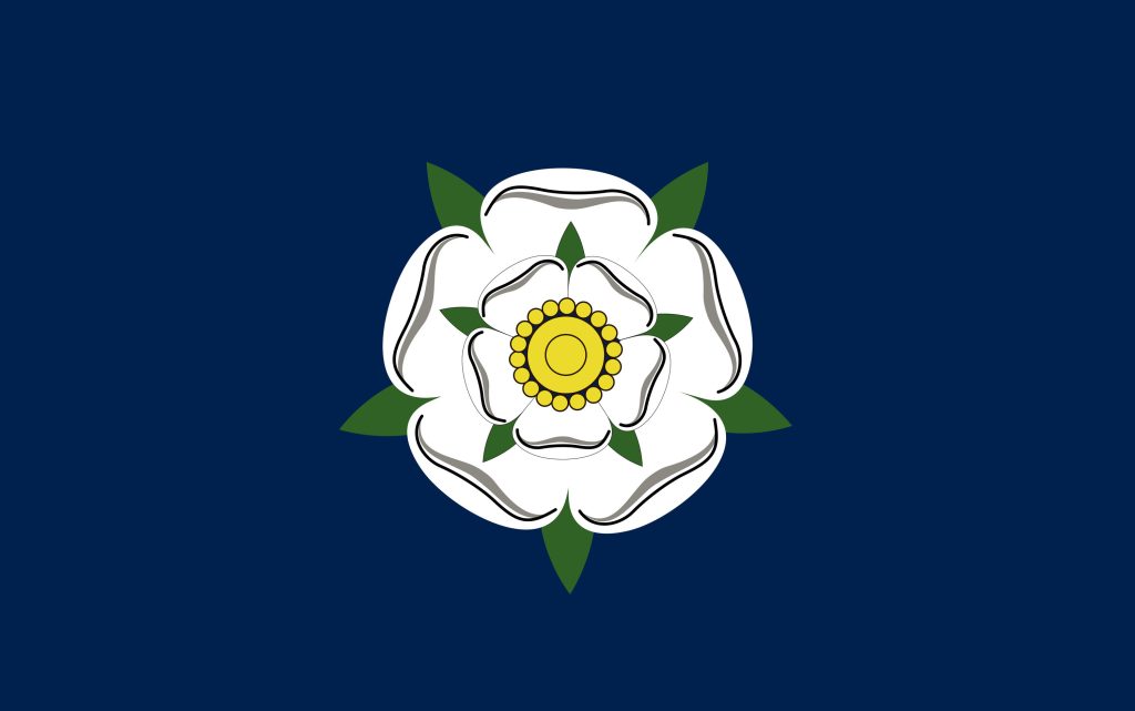white rose yorkshire flag